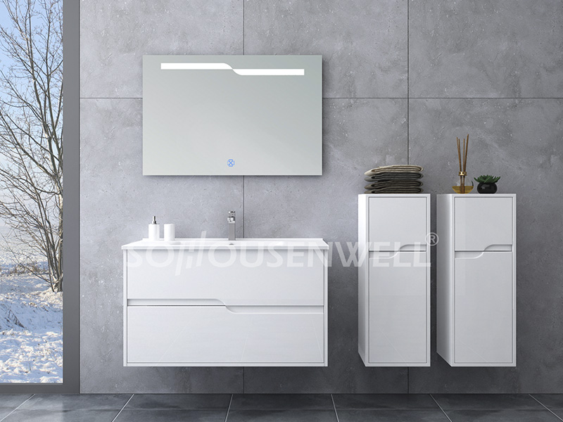 HS-E1914 Modern bathroom cabinet bathroom makeup vanity sink basin cabinet set