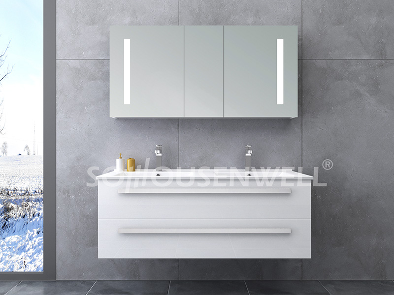 HS-E1917 Small bathroom vanities combo cabinet basin cabinets mirror vanity