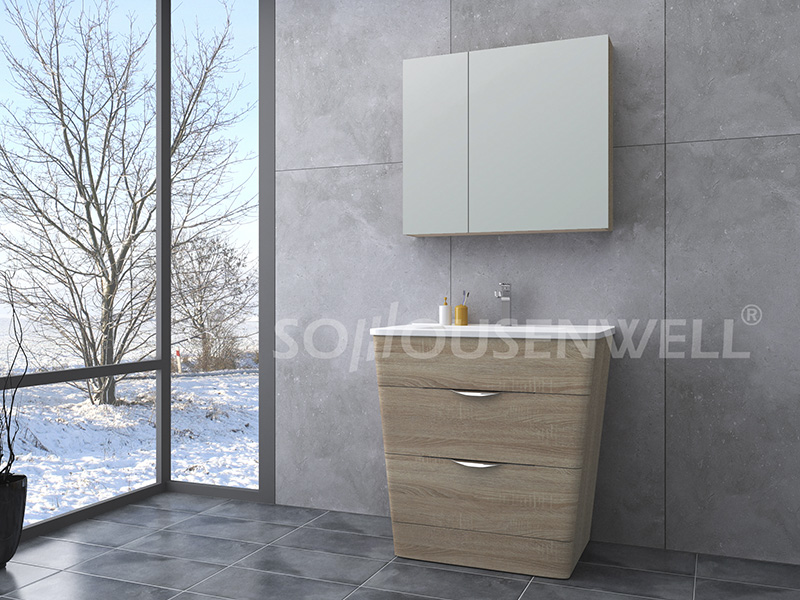 HS-E1923 Wholesale small bathroom vanity bathroom cabinet modern design