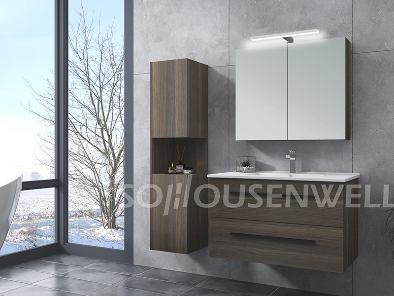 HS-E1990 European style bathroom vanity hotel bathroom furniture bathroom mirror cabinet