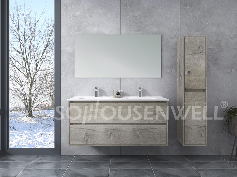 HS-E1994 Bathroom vanity mirror with cabinet luxury bathroom cabinet