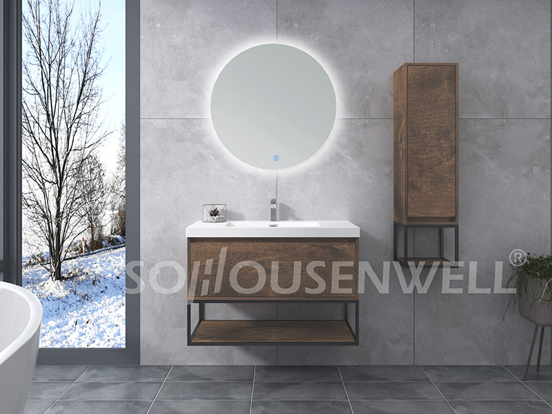 HS-E1995 Bathroom vanity wall mirror bathroom luxury  cabinet