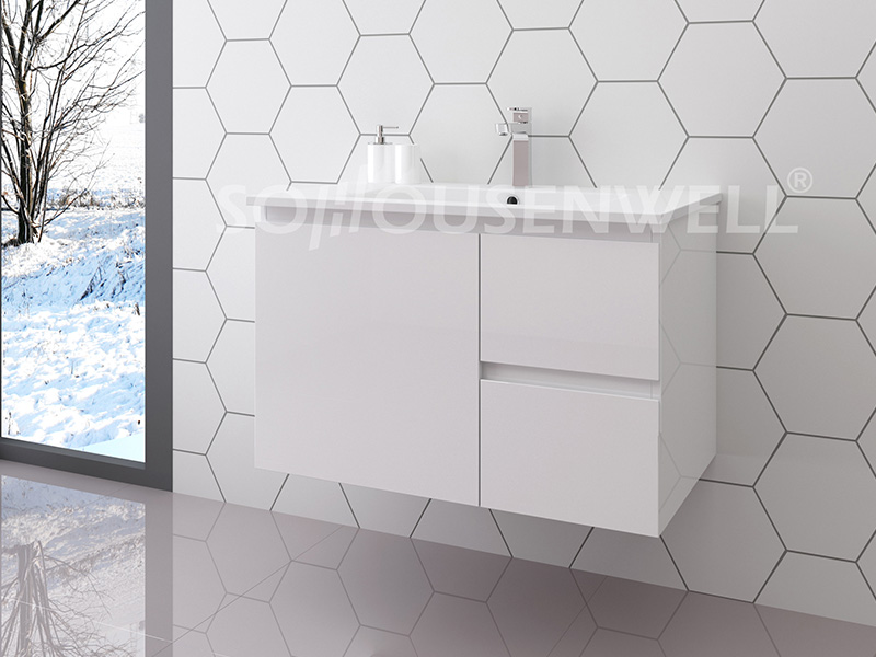 Lux-750 Modern bathroom vanity hanging home  bathroom cabinets