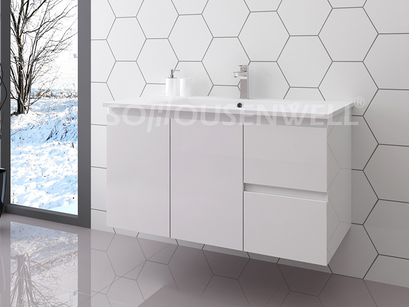 Lux-900 Modern bathroom vanity hanging home  bathroom cabinets