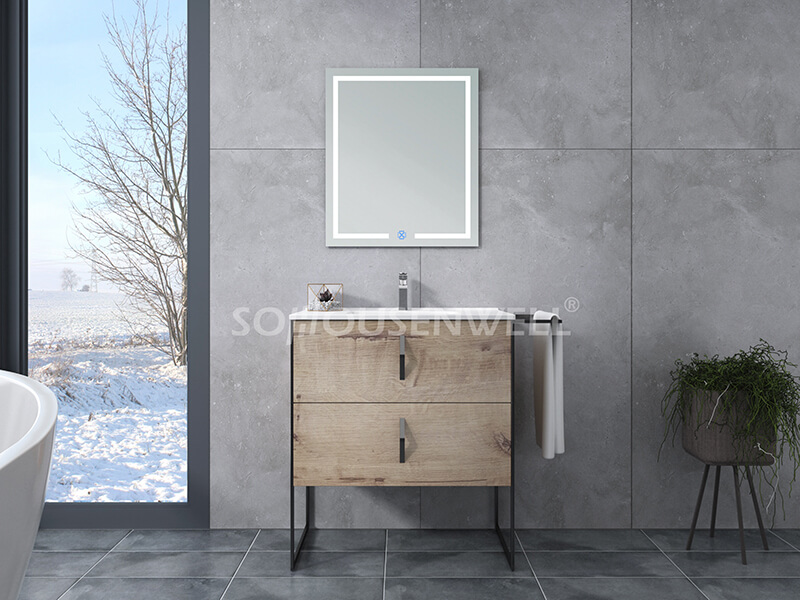 Solid Wood Bathroom Cabinet, Moisture-Proof is The Key