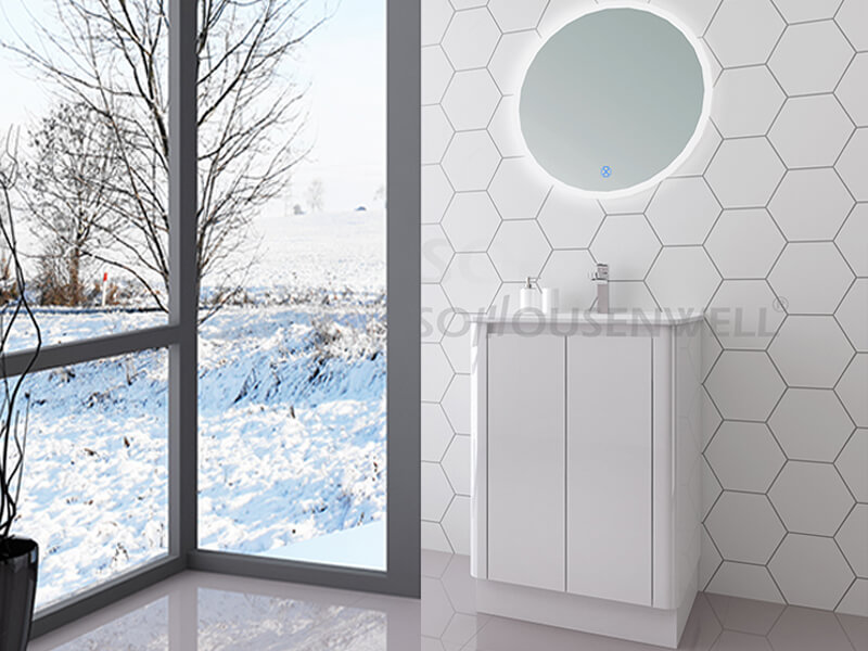 Y17-600 Custom modern wood bathroom vanity bathroom cabinet furniture