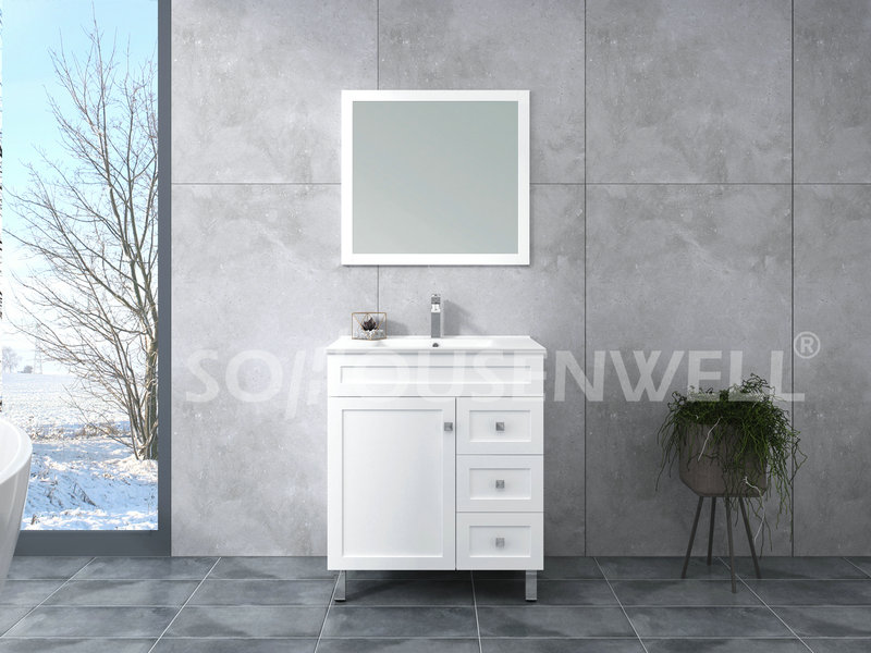 BATHROOM CABINET HS-F102-mattW